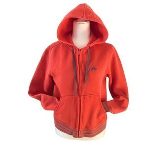 Adidas zip front hoodie size medium